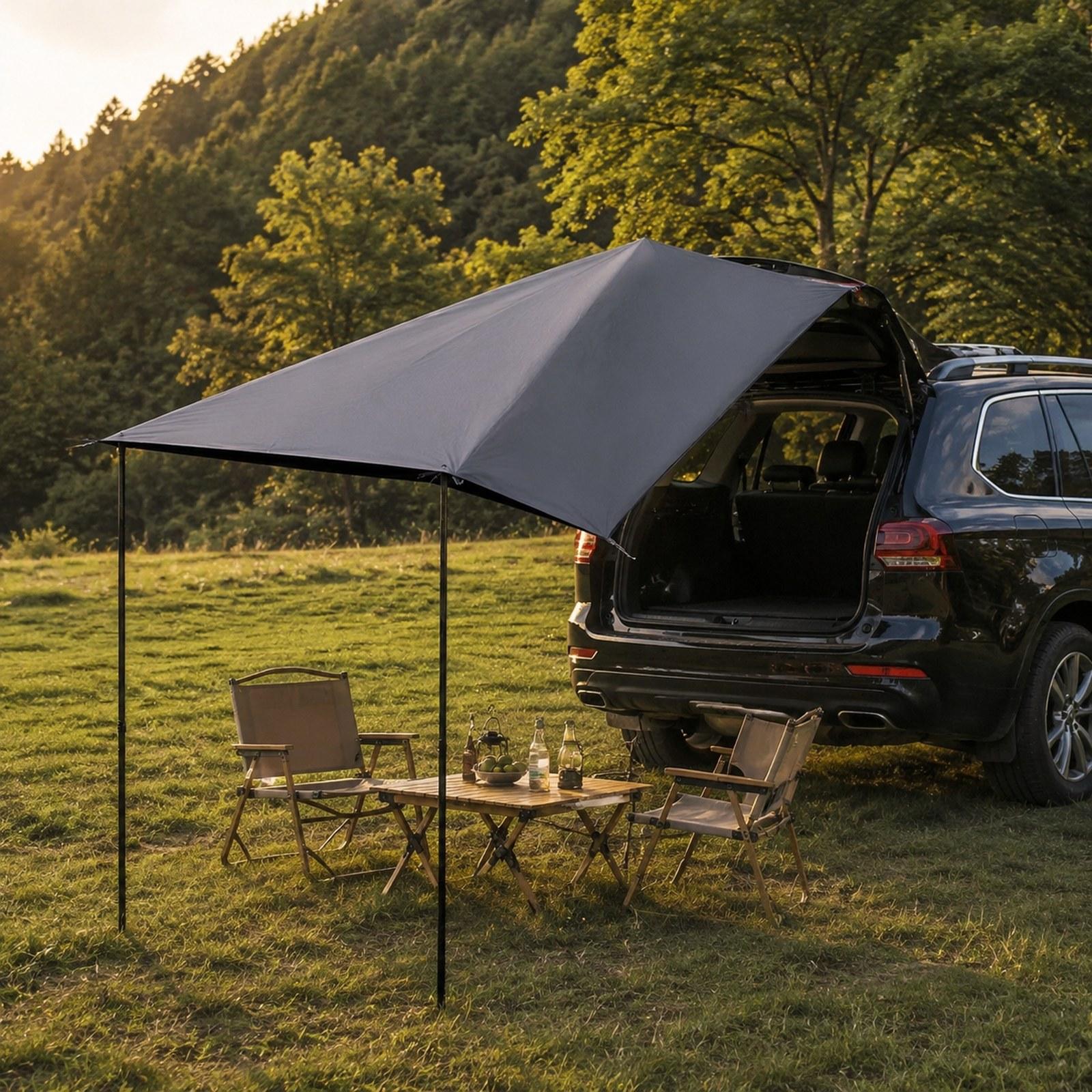 Camping-Vordach für Auto Sonne – Bed Outdoor Camping Bewertung und Preis