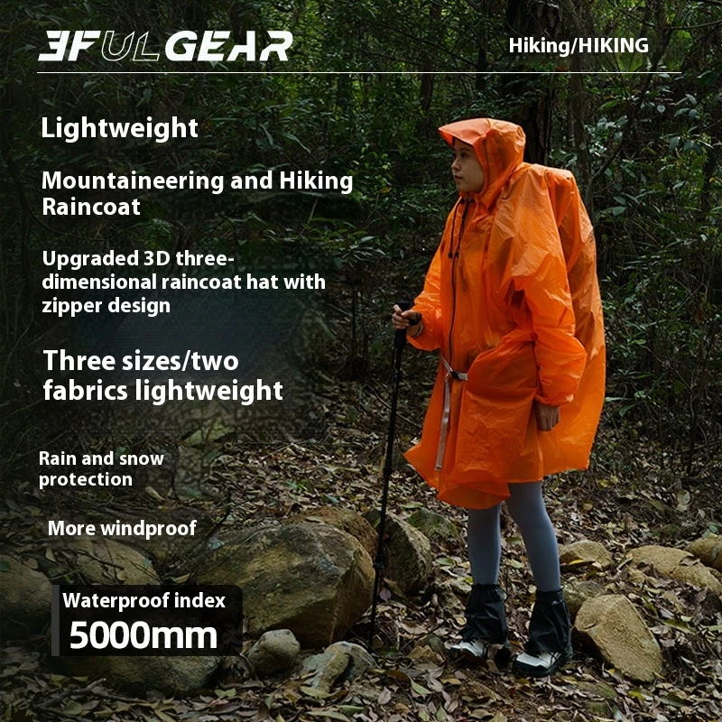 3F UL GEAR Regenmantel mit Rei – Camping Rain Poncho Bewertung und Preis