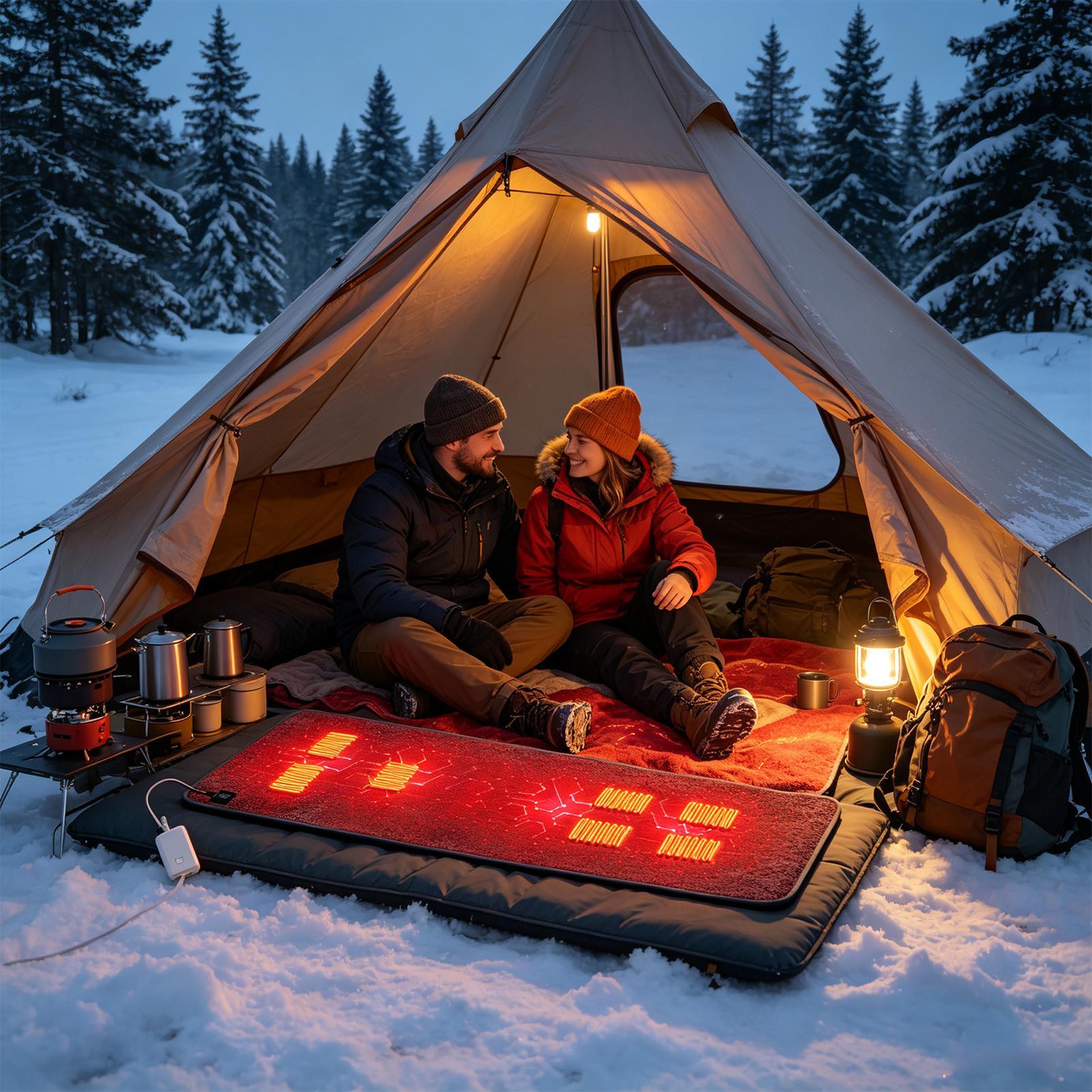 7 beheizbare Bereiche, Camping – Outdoor Camping Rugs Bewertung und Preis