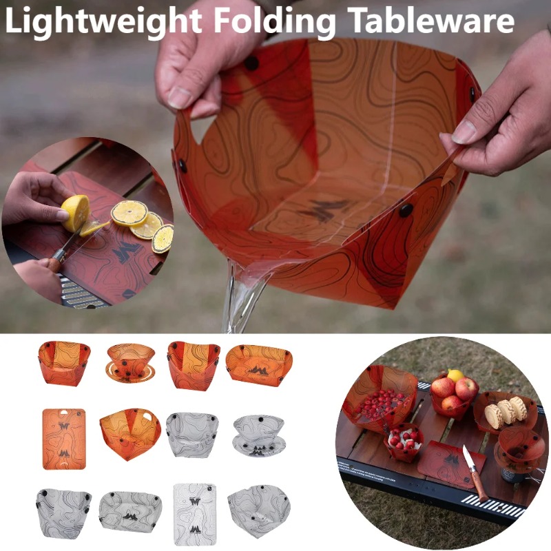 Faltbare Camping Geschirr Trag – Outdoor Camping Dining Set Bewertung und Preis