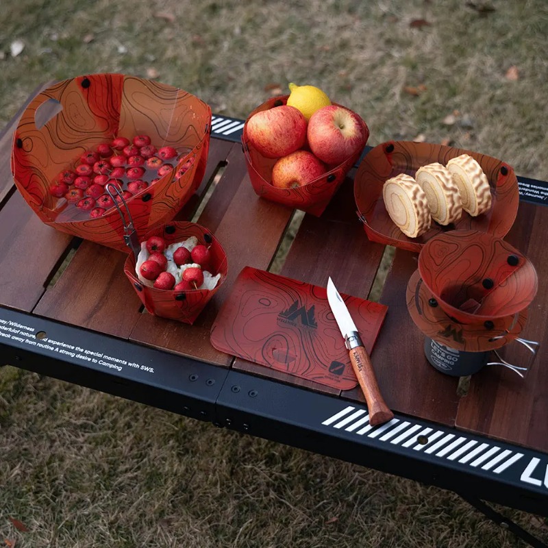 Faltbare Camping Geschirr Trag – Outdoor Camping Dining Set Bewertung und Preis